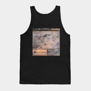 western country grey brown barn wood farmhouse Tank Top